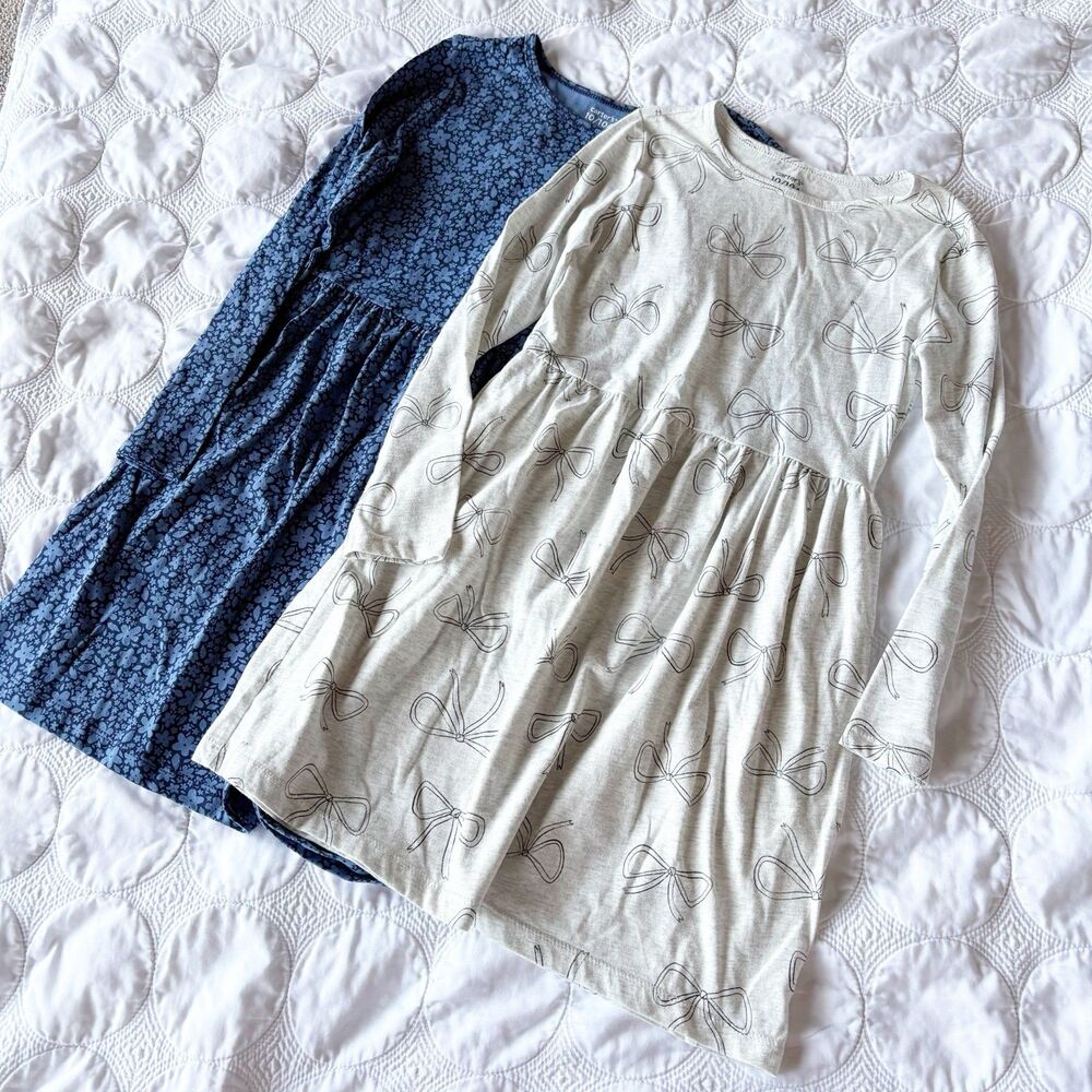 Carter’s NWT Long Sleeve Dress Bundle Girls 10